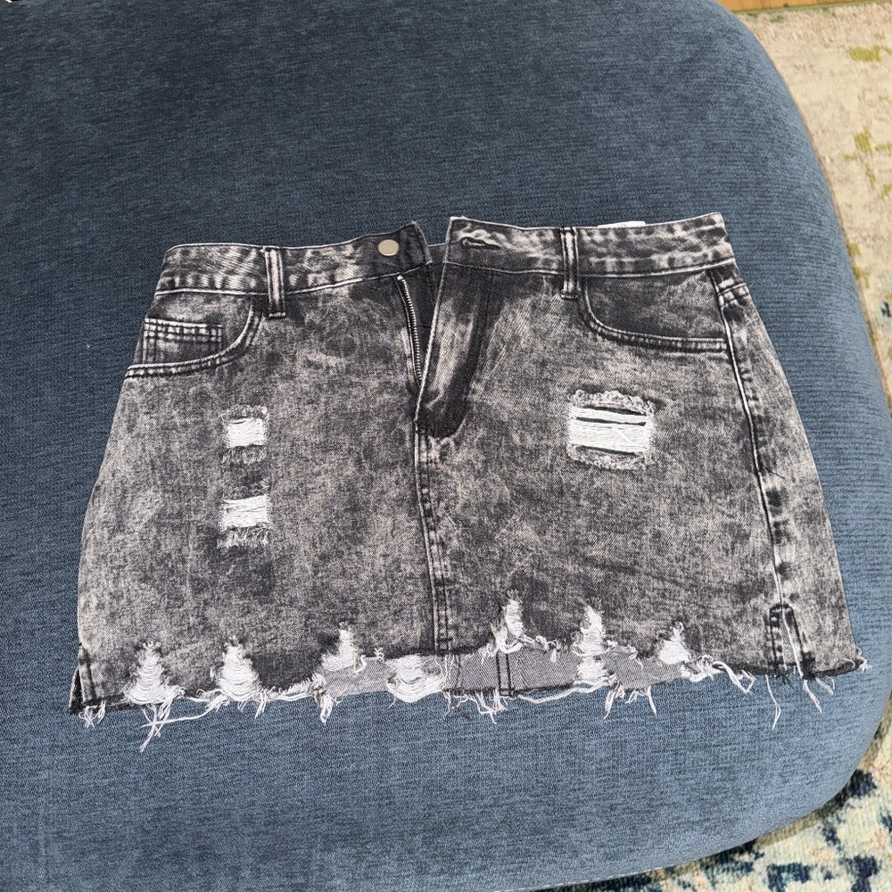 JEAN SKIRT